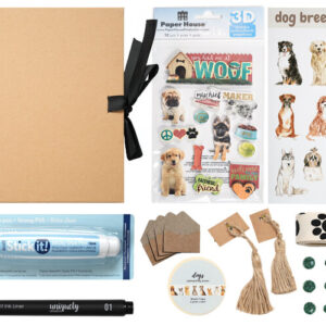Scrapbookpakket Honden Klein