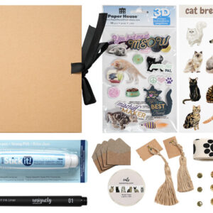 Scrapbookpakket Katten Klein