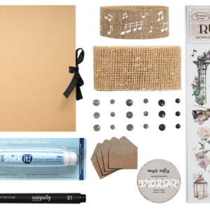 Scrapbookpakket Muziek