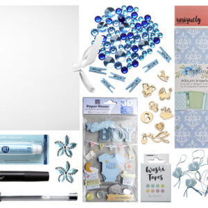 Scrapbookpakket Baby Boy Luxe