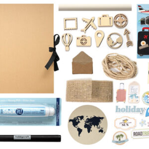 Scrapbookpakket Reizen