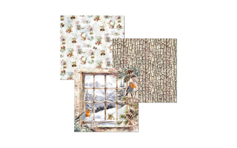 Papier Zilver & Vellum 15x15 Forest Tales Ciao Bella