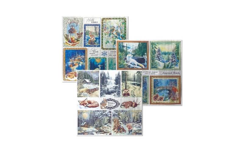 Papier Zilver & Vellum 15x15 Forest Tales Ciao Bella