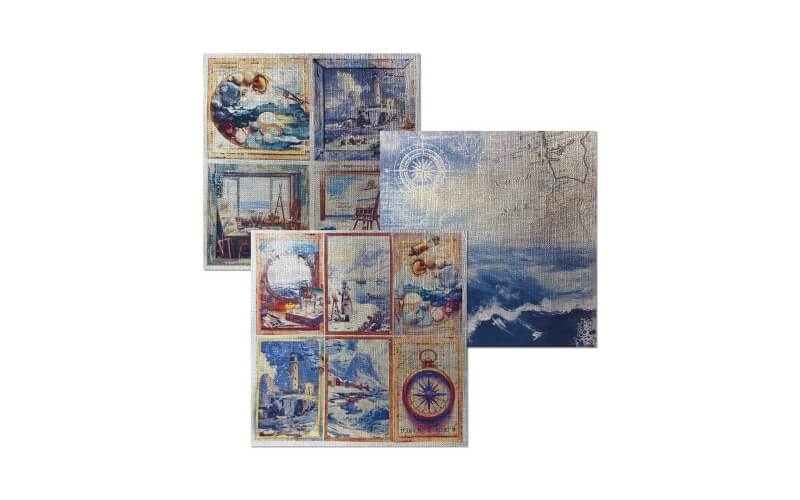 Papier Zilver & Vellum15×15 An Artis Journey Ciao Bella