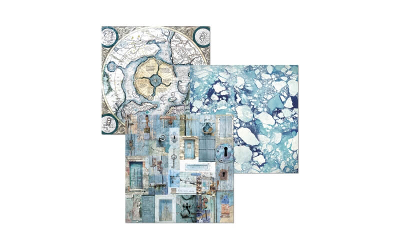 Papier Zilver & Vellum15×15 An Artis Journey Ciao Bella