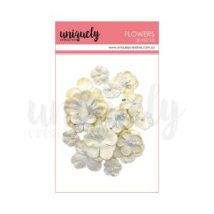 Papieren Bloemen Licht Geel Uniquely Creative