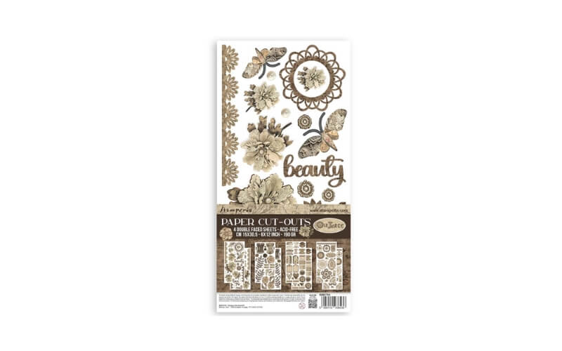 Voor Gestanste Decoraties Oud Kant Stamperia