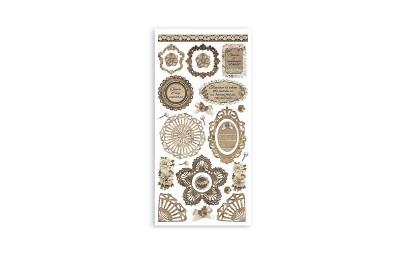 Voor Gestanste Decoraties Oud Kant Stamperia