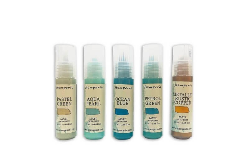 Patina Textuurverf Stamperia 5x20ml