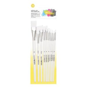 Penseelset Acryl- Olieverf 10st