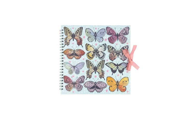 Plakboek-Scrapbook 12 Vlinders 30x30