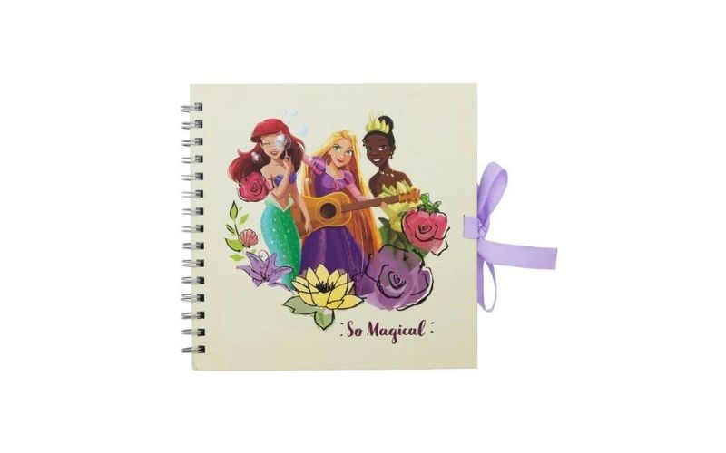 Plakboek-Scrapbook Prinsessen 20x20