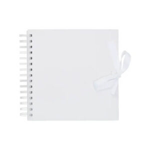 Plakboek-Scrapbook 20x20 Wit West Design