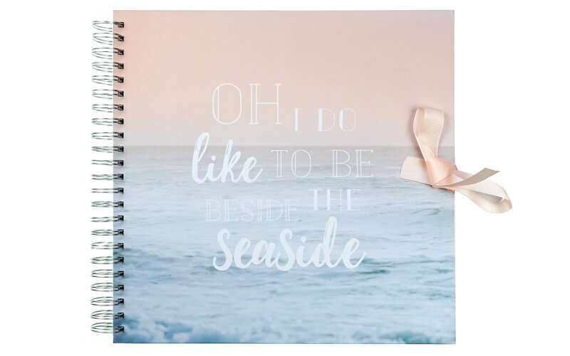 Plakboek Scrapbook 30x30 Zeezicht