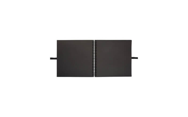 Plakboek-Scrapbook 30x30 Zwart