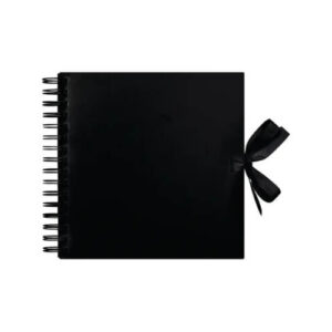 Plakboek 20x20 Scrapbook Zwart West Design