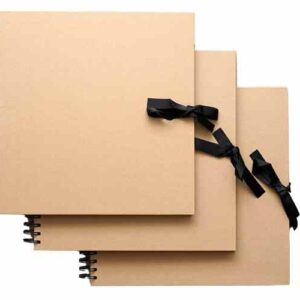 Plakboeken Bruin 3st. 30x30