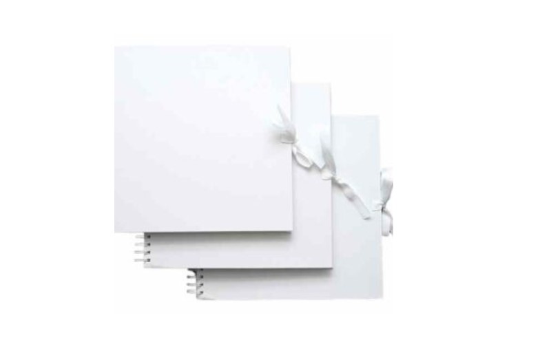 Scrapbook set Wit 3st. 20x20