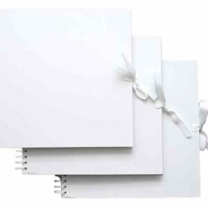 Plakboeken Wit 3st. 30x30