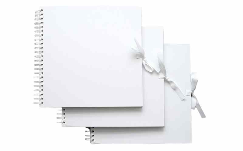 Plakboeken Wit 3st. 30x30