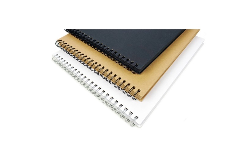 Scrapbook Set Wit-Bruin-Zwart 20x20