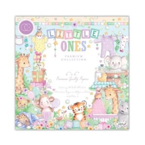 Plakboekpapier 15x15 Little Ones Craft Consortium