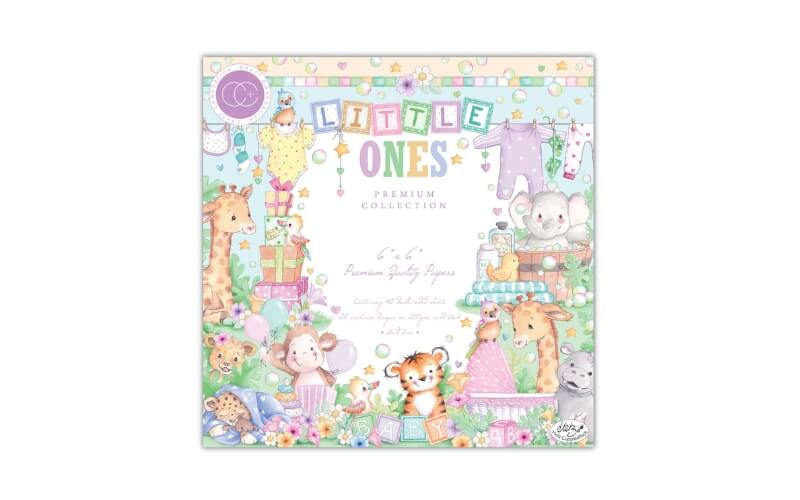Plakboekpapier 15x15 Little Ones Craft Consortium