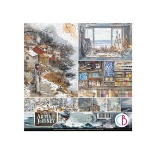 Plakboekpapier 20x20 An artist journey Ciao Bella