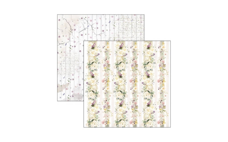 Plakboekpapier 20x20 Blooming Ciao Bella