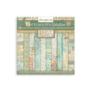 Plakboekpapier 20x20 Daisy Art Achtergronden Stamperia