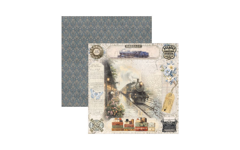Plakboekpapier 20x20 Eastern Journey Ciao Bella