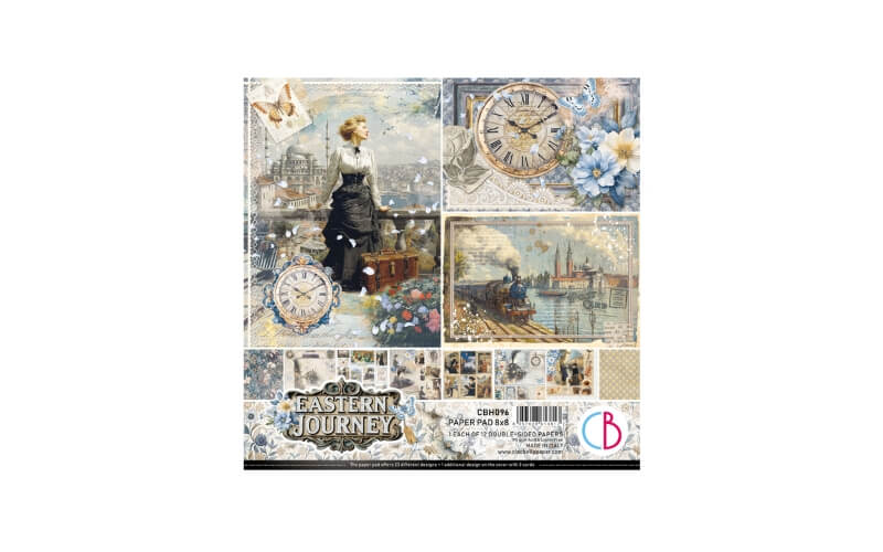 Plakboekpapier 20x20 Eastern Journey Ciao Bella