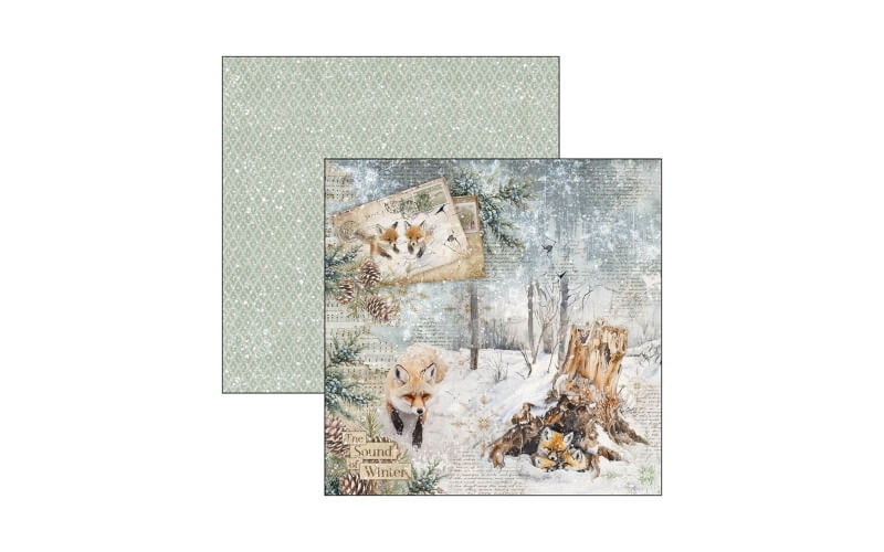 Plakboekpapier 20x20 Forest Tales Ciao Bella