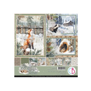 Plakboekpapier 20x20 Forest Tales Ciao Bella