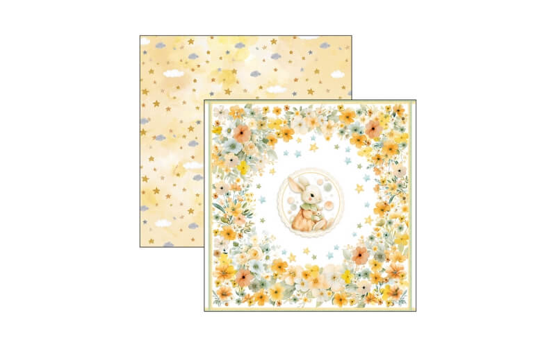Plakboekpapier 20x20 Lunibloom Ciao Bella