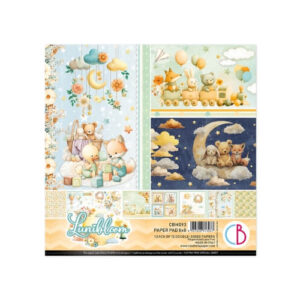 Plakboekpapier 20x20 Lunibloom Ciao Bella