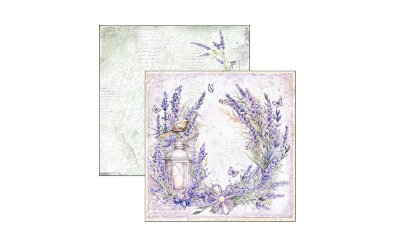 Plakboekpapier 20x20 Morning in Provence Ciao Bella