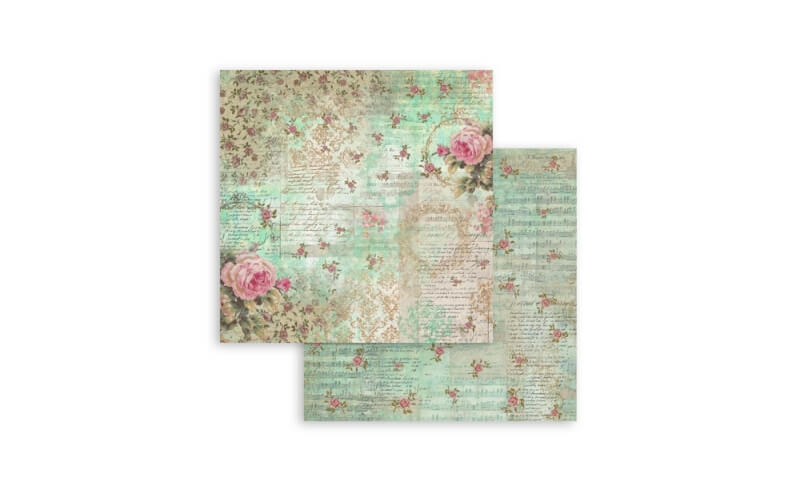 Plakboekpapier 20x20 Precious Stamperia