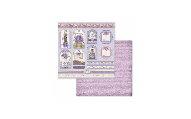 Plakboekpapier 20x20 Provence Stamperia