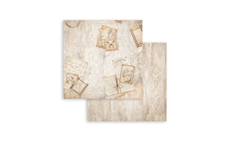 Plakboekpapier 20x20 Quiet Days Stamperia