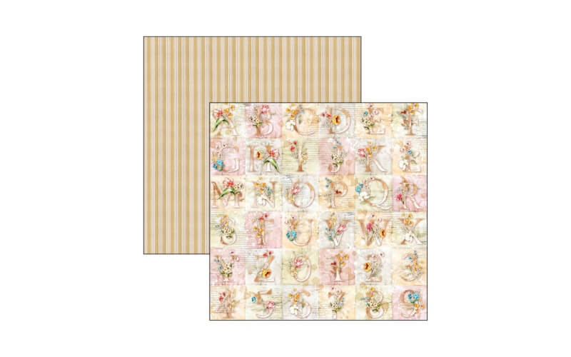 Plakboekpapier 20x20 Reign of Grace Ciao Bella