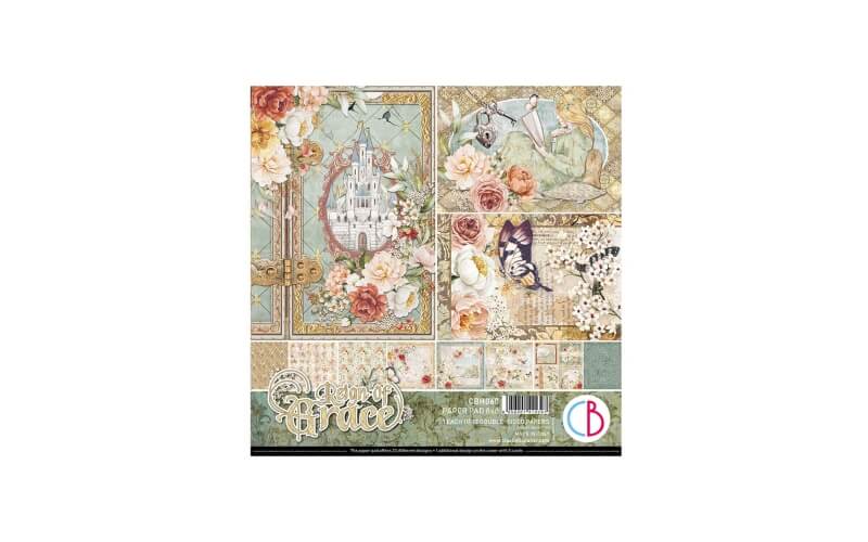 Plakboekpapier 20x20 Reign of Grace Ciao Bella
