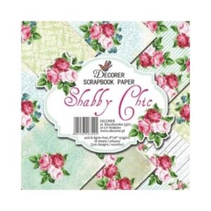 Plakboekpapier 20x20 Shabby Chic Decorer