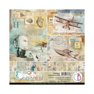 Plakboekpapier 20x20 Sign of the Times Ciao Bella
