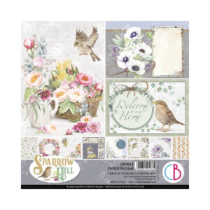Plakboekpapier 20x20 Sparrow Hill Ciao Bella