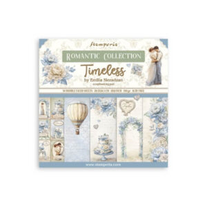 Plakboekpapier 20x20 Timeless Stamperia