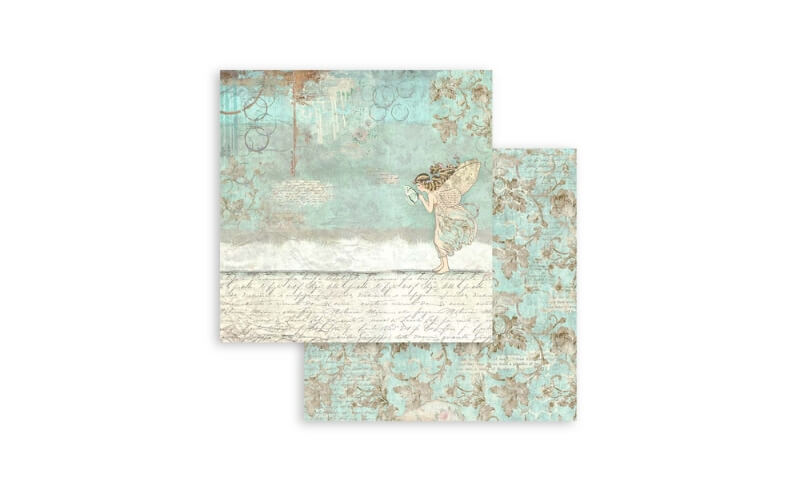 Plakboekpapier 20x20 Wonderland Stamperia