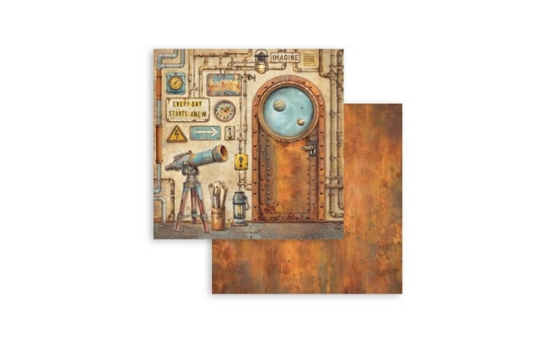 Plakboekpapier 30x30 A New Beginning Stamperia
