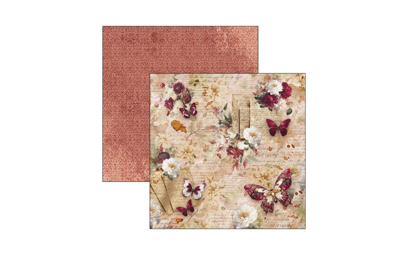Plakboekpapier 30x30 Book Lovers Patterns Ciao Bella