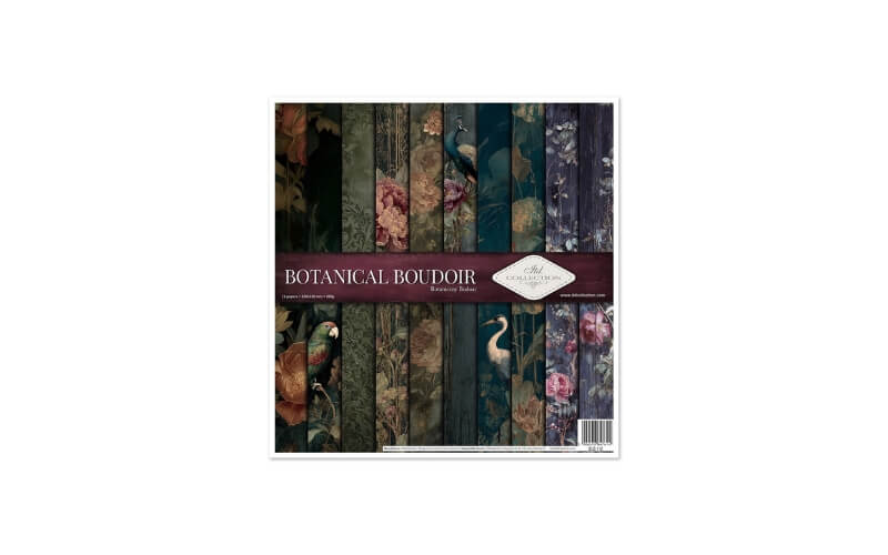 Plakboekpapier 30x30 Botanical Boudoir Itd Collection